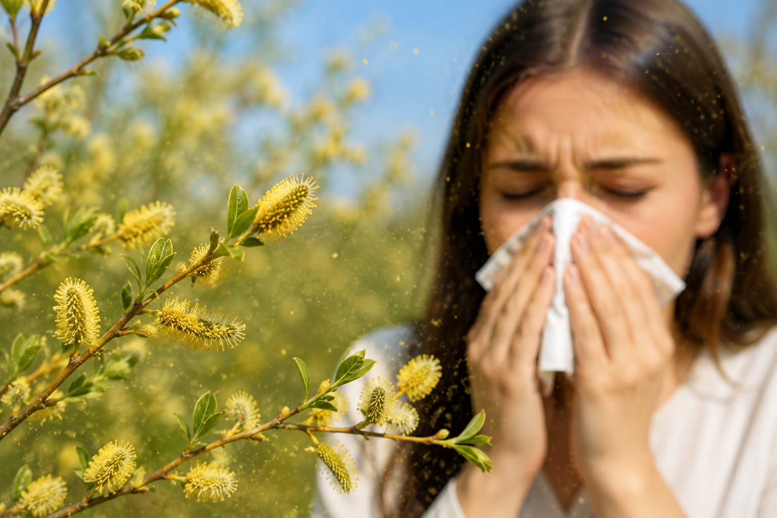 Poussière et pollen responsables d’allergie des yeux à Errachidia
