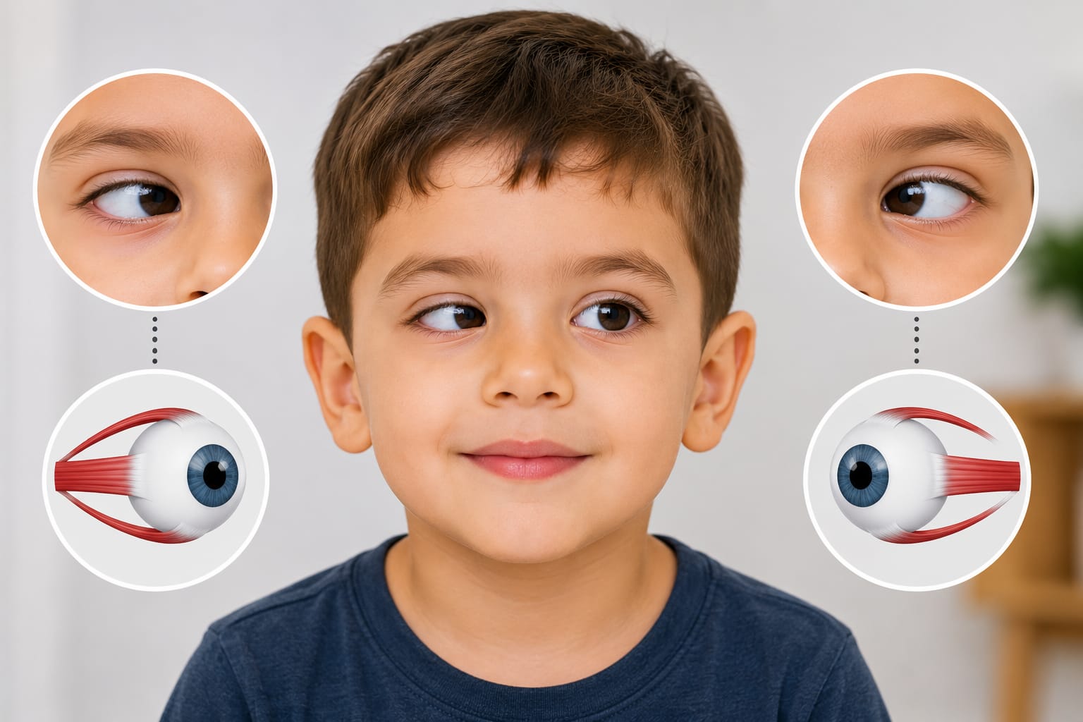 Examen du strabisme chez l’enfant à Errachidia