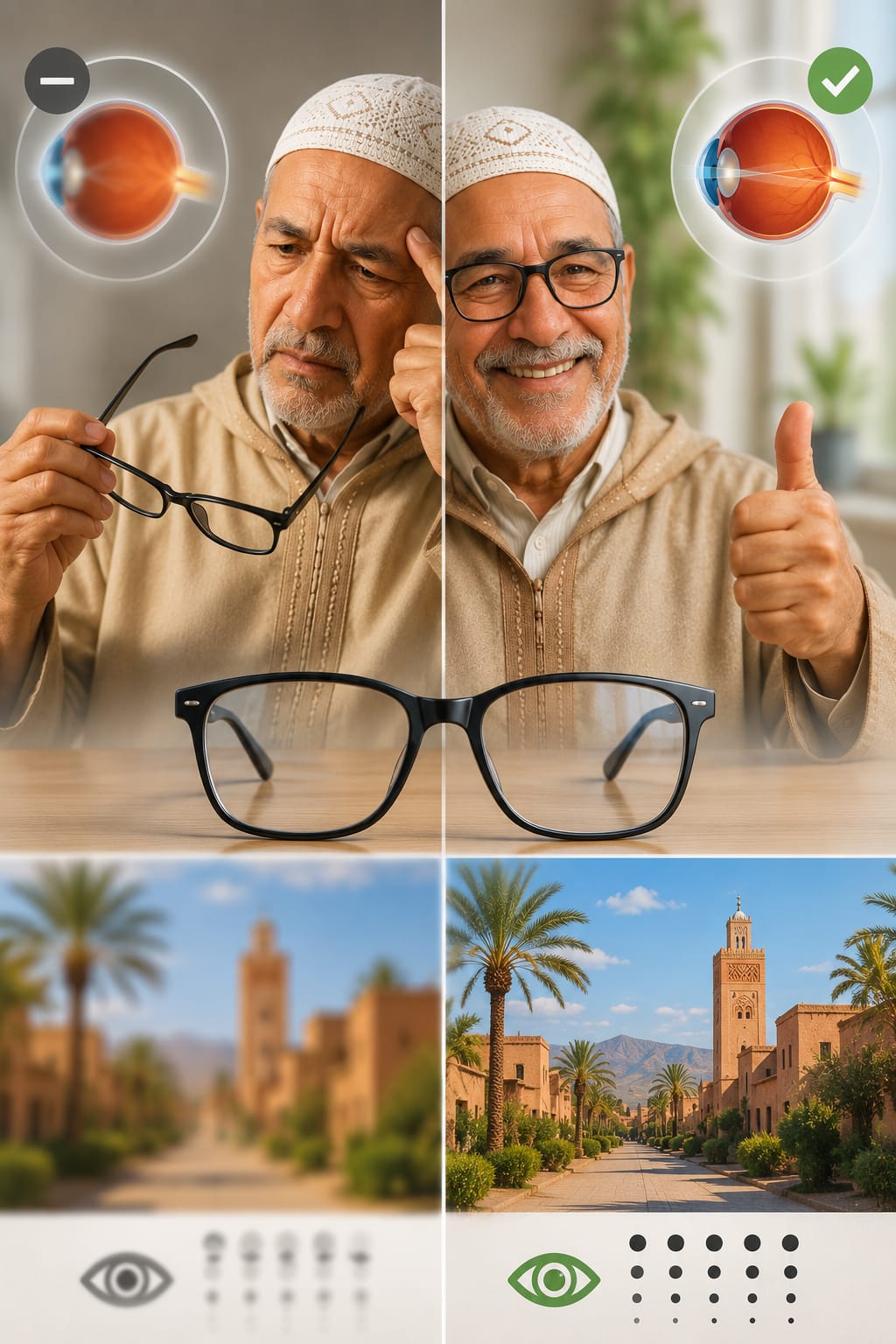 هل النظارات تضعف النظر - الدكتور ياسين محمد يصحح الخرافة